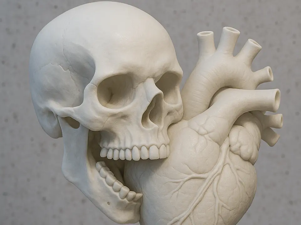 Skull and Heart 