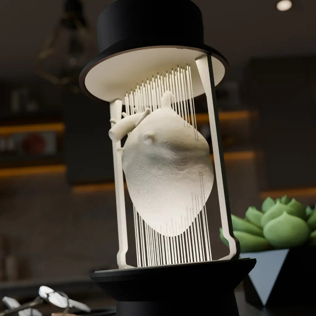 Heart Lamp